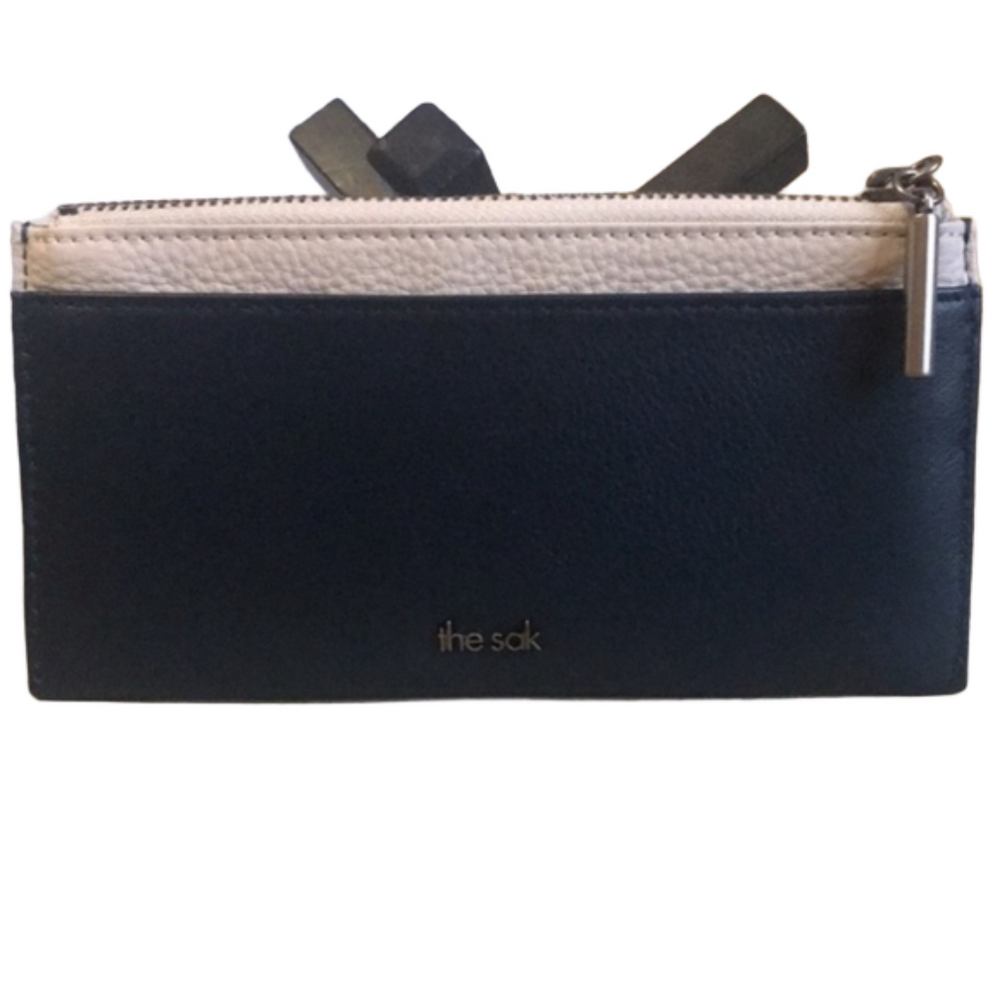 The Sak Navy and White Wallet